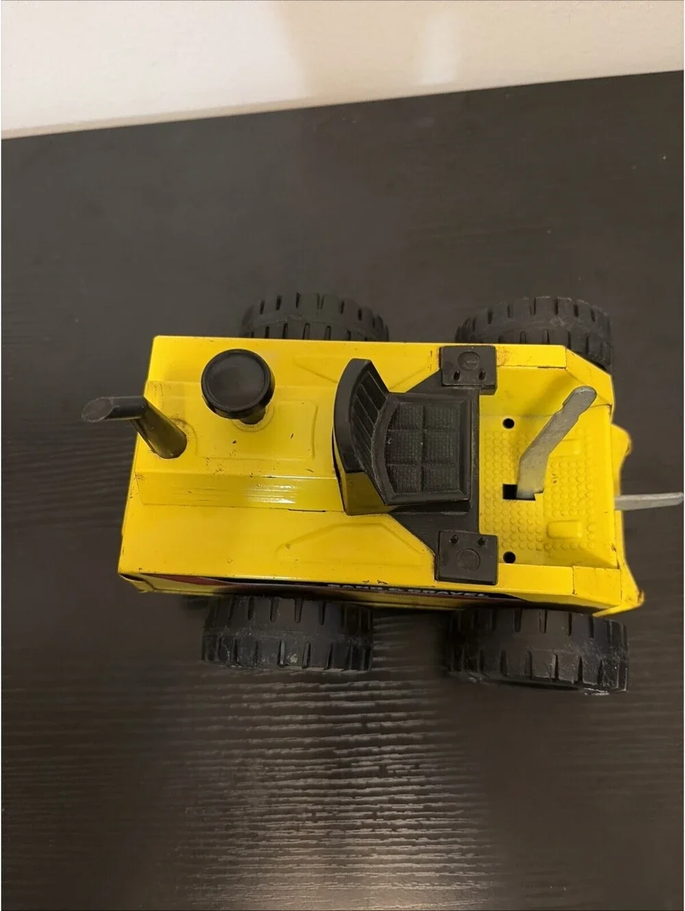 Vtg Nylint Yellow Front End Loader Metal Toy Missing A Piece